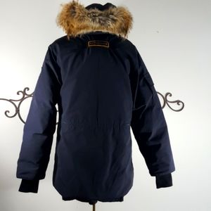 - CANADA GOOSE COAT JACKET SIZE LARGE NAVY